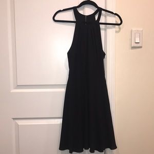 Express High Neck A-Line Dress